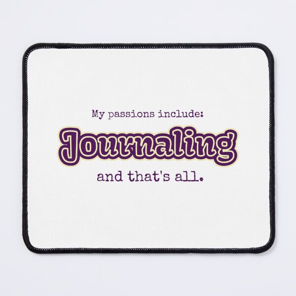 Item preview, Journaling is my passion designed and sold by cooldesignsalot.
