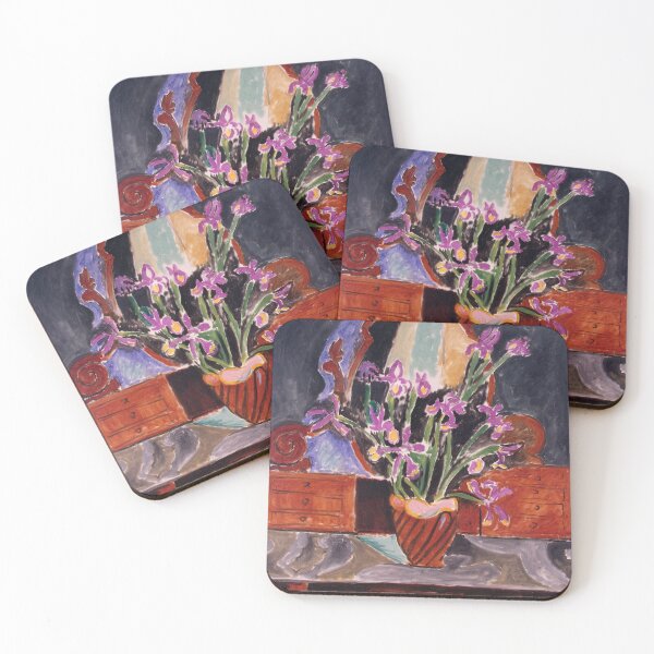 Item preview, Copy of Henri matisse vase of Irises plants ladscape at collioure art posters designed and sold by Golido.