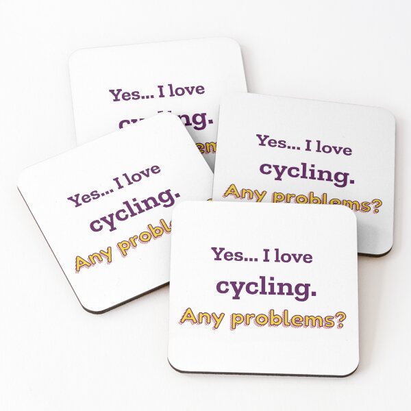 Item preview, I love Cycling designed and sold by cooldesignsalot.