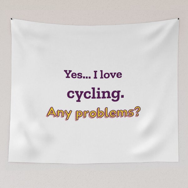 Item preview, I love Cycling designed and sold by cooldesignsalot.