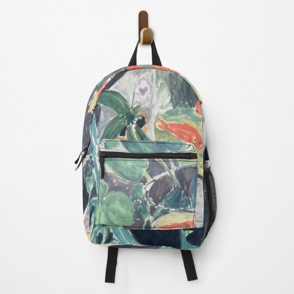 Item preview, Henri matisse goldfish plants ladscape at collioure art posters designed and sold by Golido.