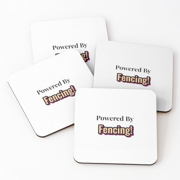 Item preview, Powered By Fencing designed and sold by cooldesignsalot.