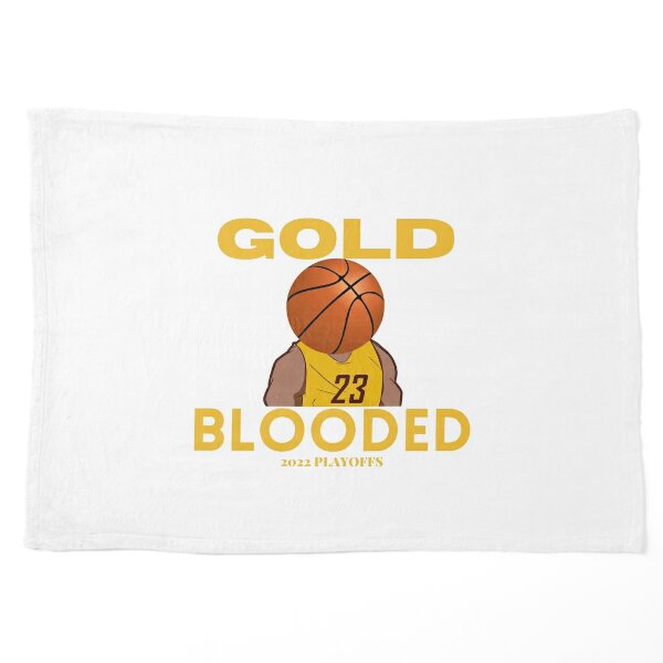 Gold Blooded Warriors 2022 Playoffs Blanket