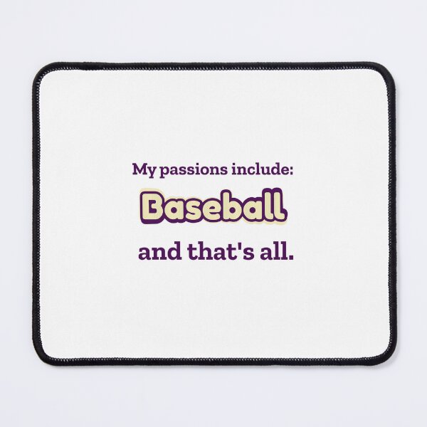 Item preview, Baseball is my passion designed and sold by cooldesignsalot.