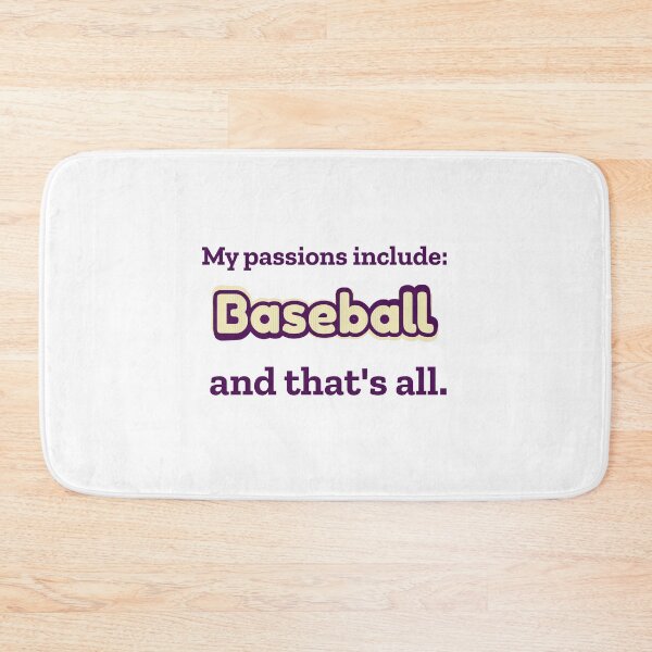 Item preview, Baseball is my passion designed and sold by cooldesignsalot.