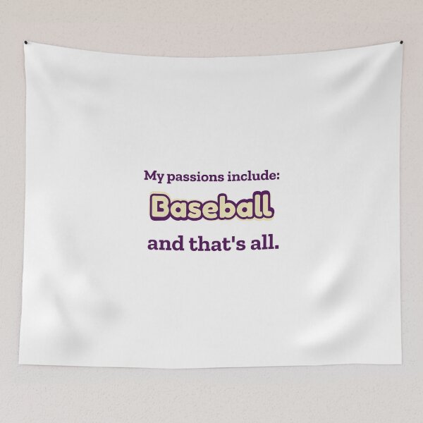 Item preview, Baseball is my passion designed and sold by cooldesignsalot.