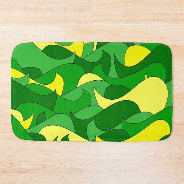 Item preview, Abstract pattern - yellow and green. designed and sold by K.S ART.