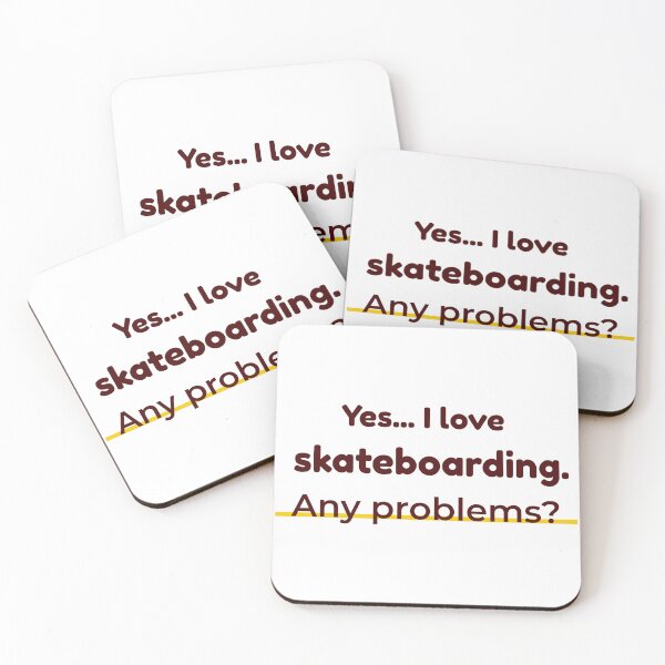 Item preview, I love Skateboarding designed and sold by cooldesignsalot.