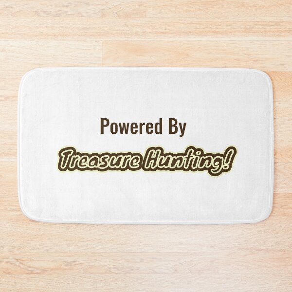 Item preview, Powered By Treasure Hunting designed and sold by cooldesignsalot.