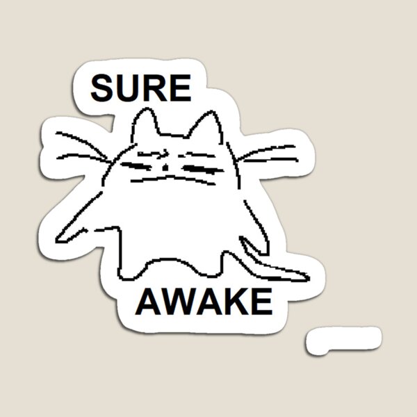 sure. awake Pin for Sale by robinauts