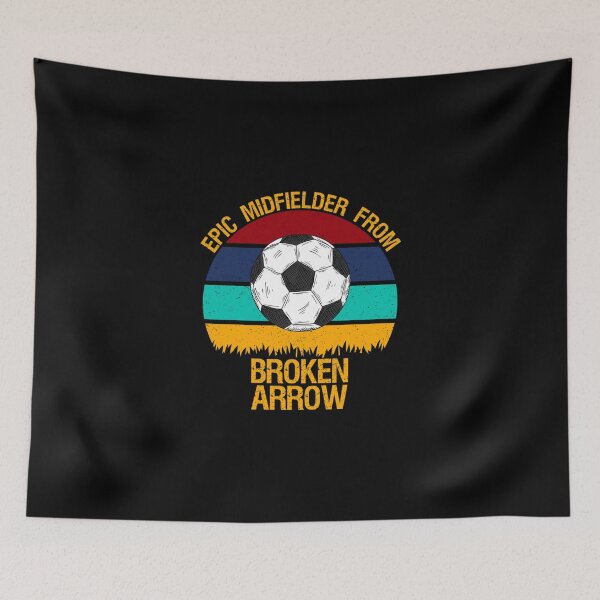 Item preview, Epic Midfielder From Broken Arrow Vintage Soccer Classic T-Shirt designed and sold by joannonapk6.