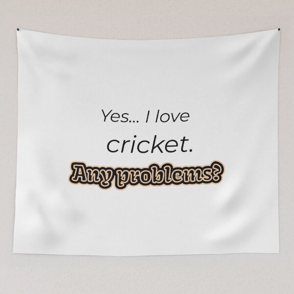 Item preview, I love Cricket designed and sold by cooldesignsalot.