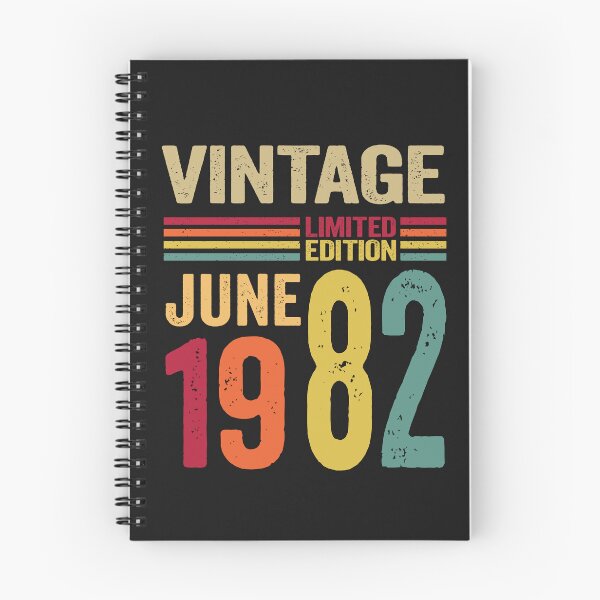 Item preview, 40 Years Old Gifts Vintage June 1982 - 40th Birthday gift designed and sold by BahaaIB.
