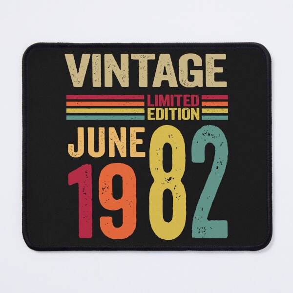 Item preview, 40 Years Old Gifts Vintage June 1982 - 40th Birthday gift designed and sold by BahaaIB.