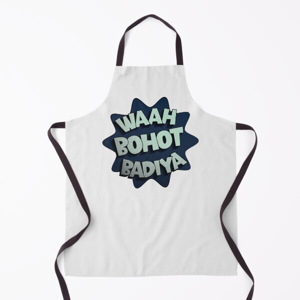 Item preview, Waah Bohot Badiya | Punjabi | Hindi | Funny Hindi Phrases designed and sold by DrawingBoard.