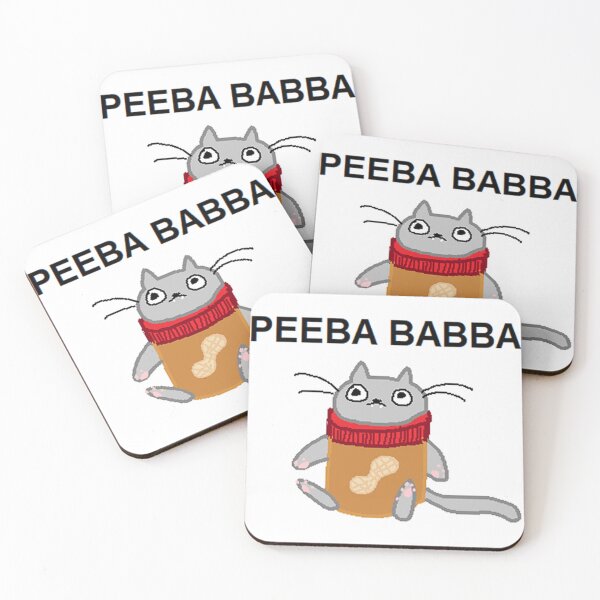 Item preview, Peeba babba cat  designed and sold by catcrumb.