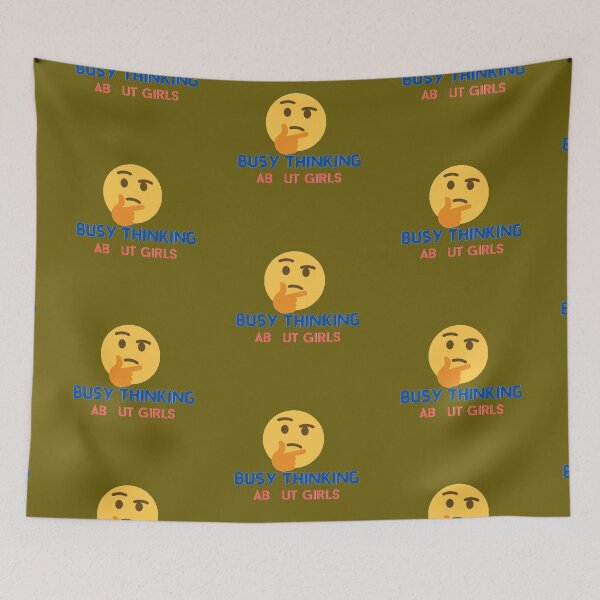 Item preview, Busy Thinking About Girls designed and sold by imtiyaz9661.