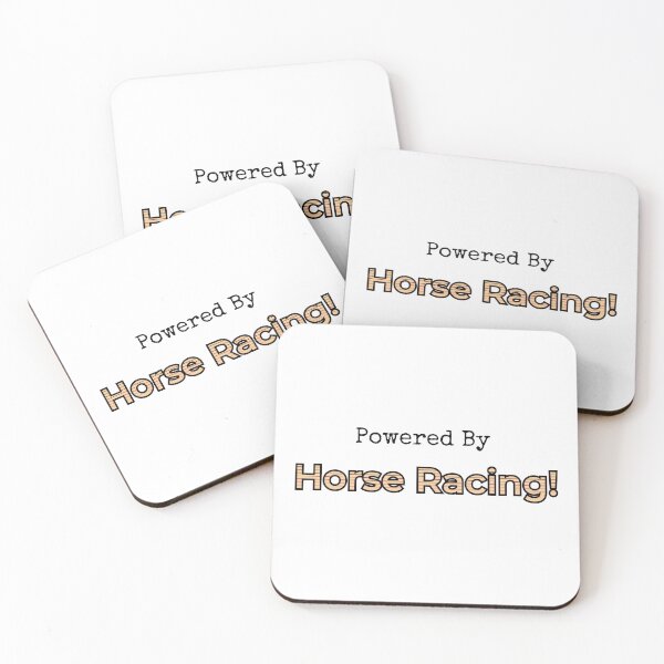 Item preview, Powered By Horse Racing designed and sold by cooldesignsalot.