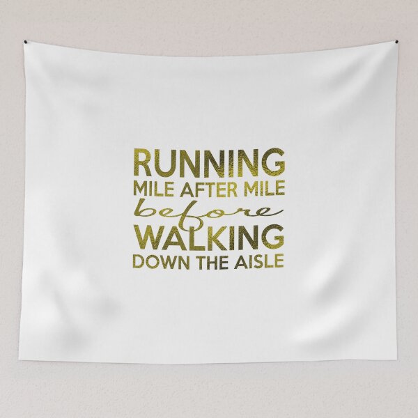 Item preview, Running Mile after Mile designed and sold by CreativeStrike.