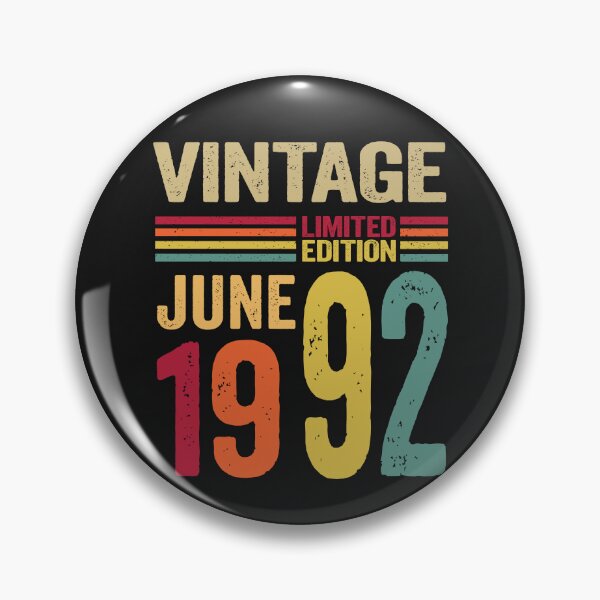 Item preview, 30 Years Old Gifts Vintage June 1992 - 30th Birthday gift designed and sold by BahaaIB.