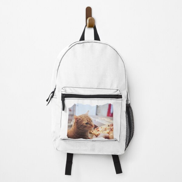 Item preview, cat eating a pizza designed and sold by DoraHappy.