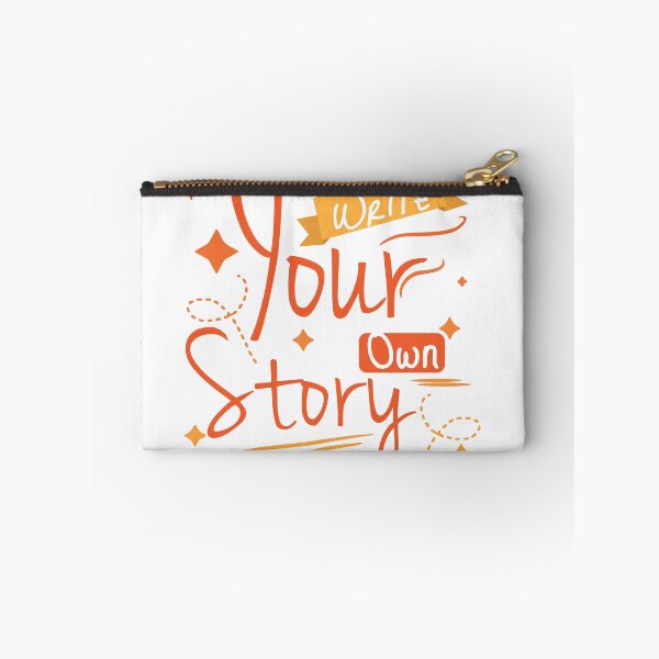 Item preview, Write your own Story, Motivational text art doodle designed and sold by feel-free-store.