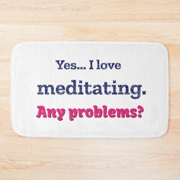 Item preview, I love Meditating designed and sold by cooldesignsalot.