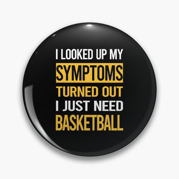 Item preview, Funny My Symptoms Basketball designed and sold by kerry8d7dlaurie.