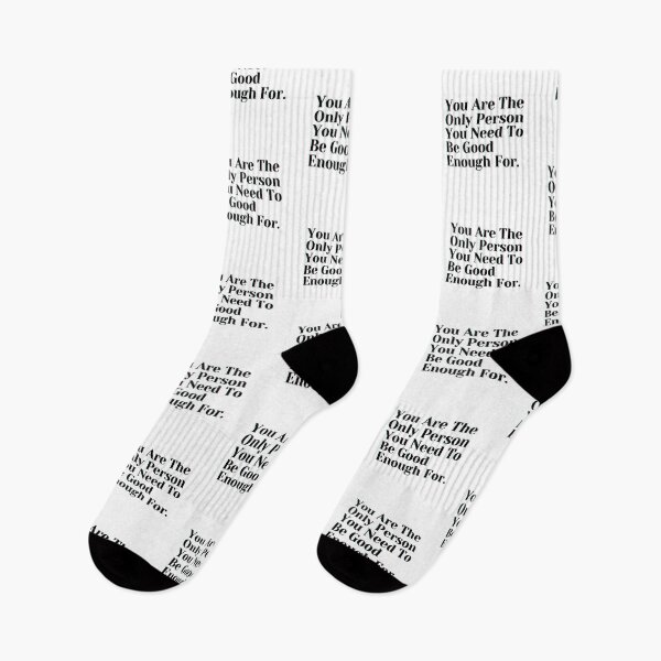 Item preview, You Are The Only Person You Need To Be Good Enough For. designed and sold by PostiveText.