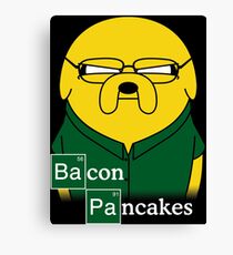 Bacon Pancakes Canvas Print