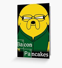 Bacon Pancakes Greeting Card
