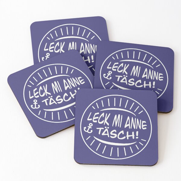 Item preview, Lick mi anne Täsch peasant wisdom North German idiom designed and sold by Muensterman.