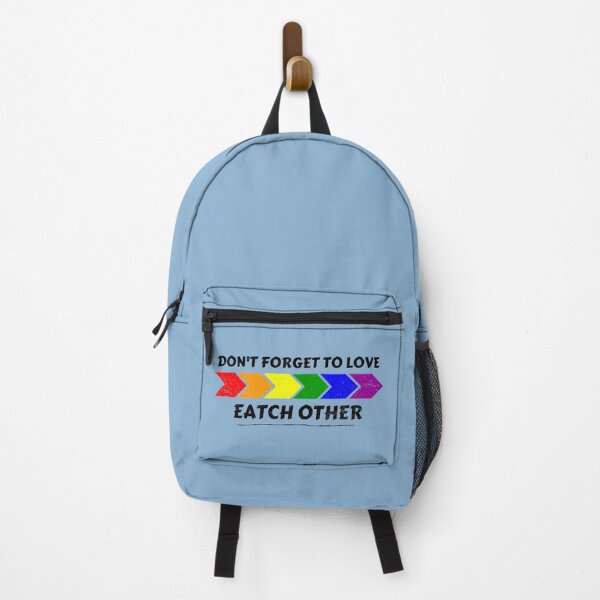 Item preview, Don't Forget to love Eatch Other Rainbow flag- Gay Pride 2022 designed and sold by yococo.