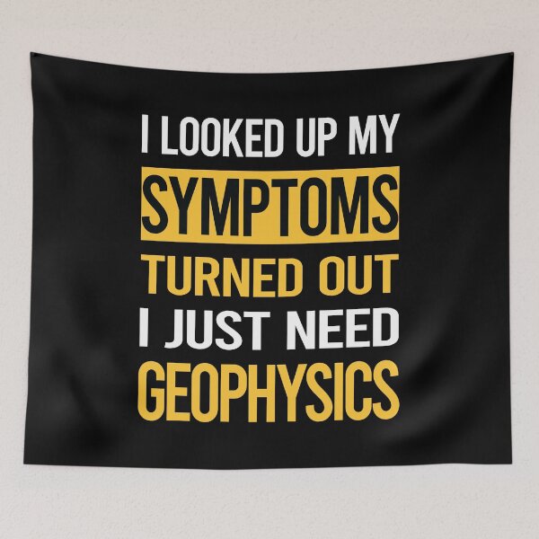 Item preview, Funny My Symptoms Geophysics designed and sold by kerry8d7dlaurie.
