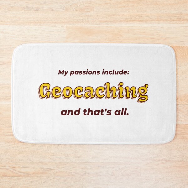 Item preview, Geocaching is my passion designed and sold by cooldesignsalot.