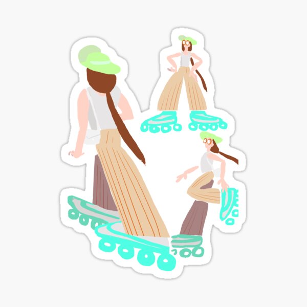 Rollerblades Sticker