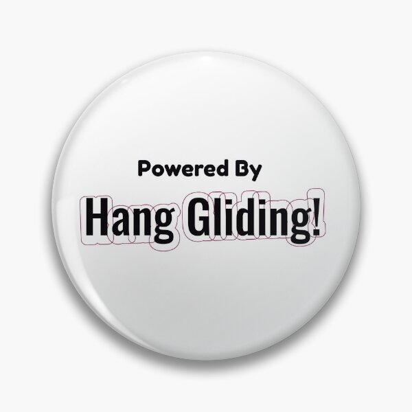 Item preview, Powered By Hang Gliding designed and sold by cooldesignsalot.