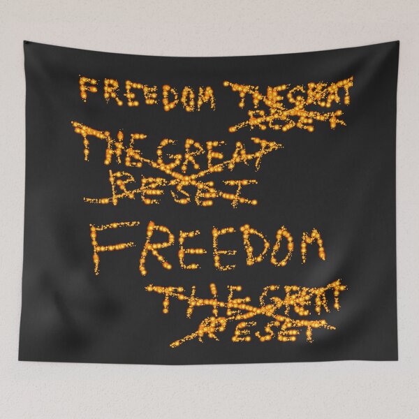 Item preview, Freedom VS The Great Reset D1 Production designed and sold by SelfUpgrade.