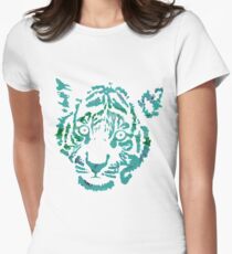 Tiger Number 6 Women's Fitted T-Shirt