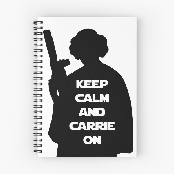 Item preview, Keep Calm and Carrie On - Black designed and sold by Amyable.