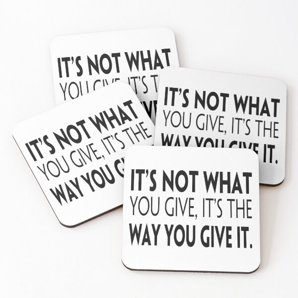 Item preview, It's Not What You Give It's The Way You Give It! 2 designed and sold by KingsManKind.