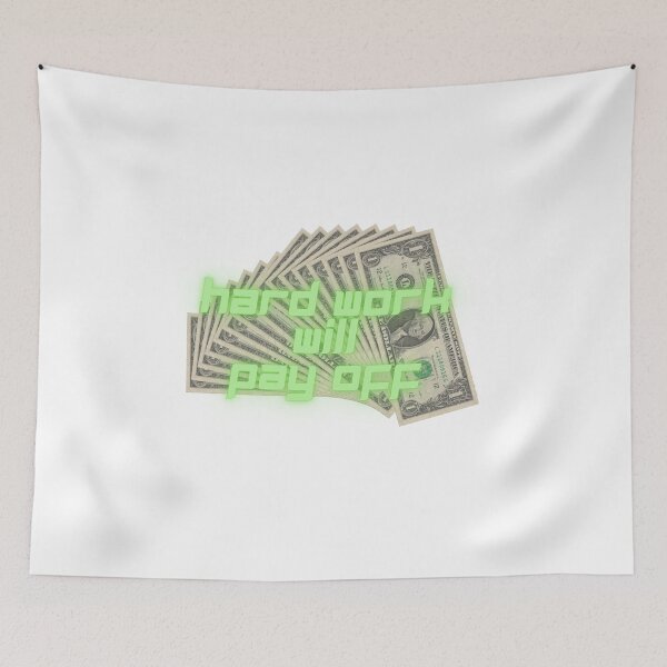 Item preview, hard work will pay off designed and sold by mrelax57700.