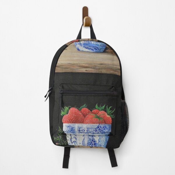 Item preview, Blue & White, Strawberries designed and sold by ClareWildeArt.