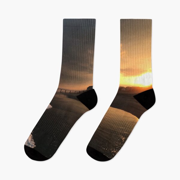 Item preview, Orange Ventnor City New Jersey Sunset designed and sold by LeslieMac713.