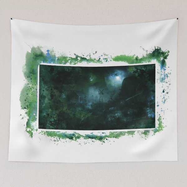Item preview, Outlast 2 Watercolor Painting designed and sold by TortillaChief.