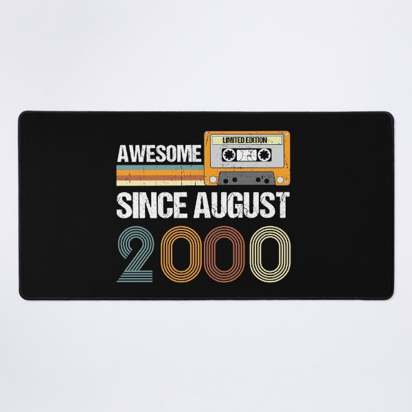 Item preview, Awesome Since August 2000 | Made In 2000 | August Birthday Quotes designed and sold by AMINE ★★★★★.