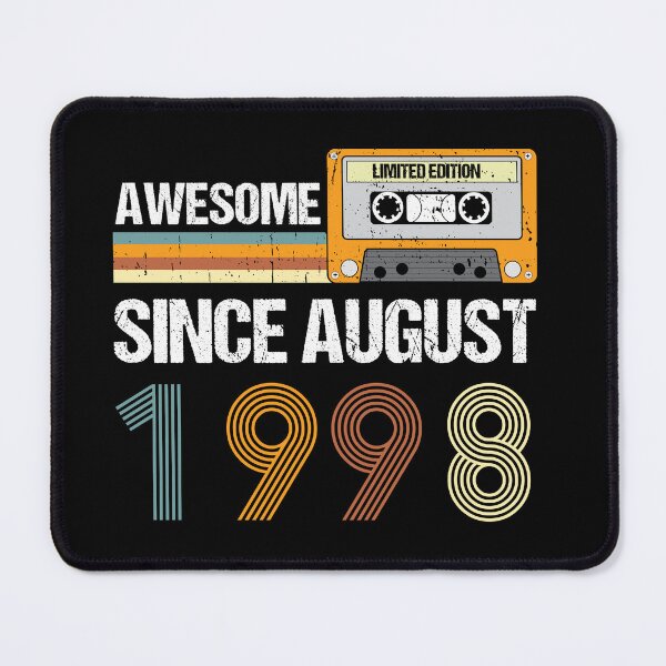 Item preview, Awesome Since August 1998 | Made In 1998 | August Birthday Quotes designed and sold by AMINE  ★★★★★.