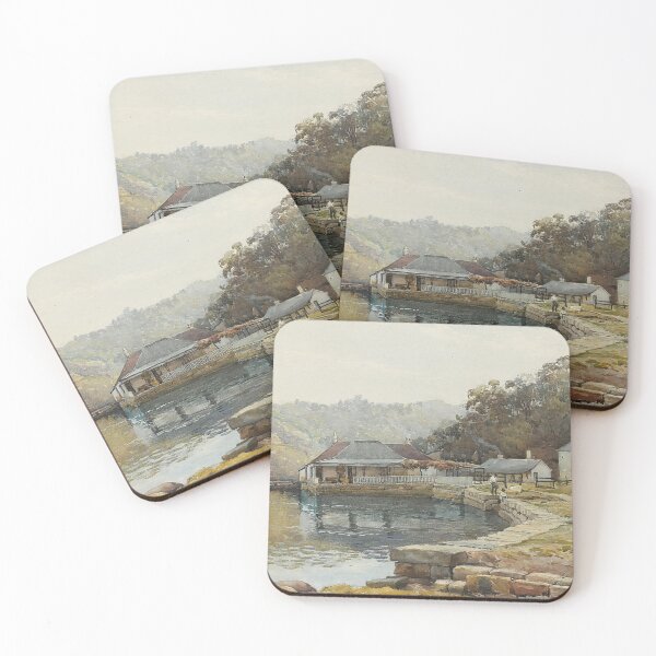 Item preview, Vintage Australian Art Mosman Bay Julian Ashton 1883 designed and sold by Jaydee001.
