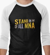 "Stand In Awe Of All Mna" Men's Baseball ¾ T-Shirt