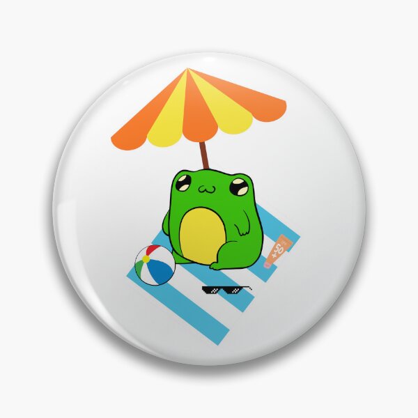Item preview, Frog at the beach designed and sold by Fudoitga.